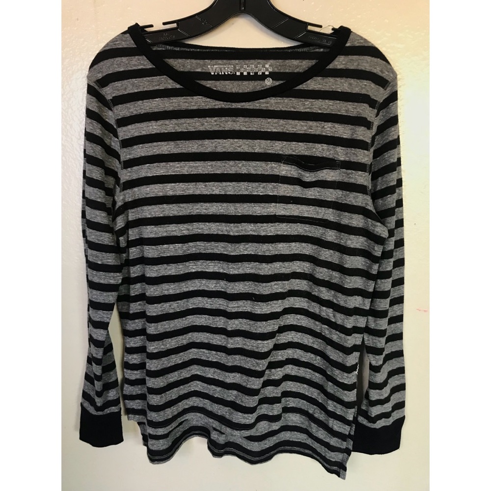 Striped vans long sleeve T-shirt